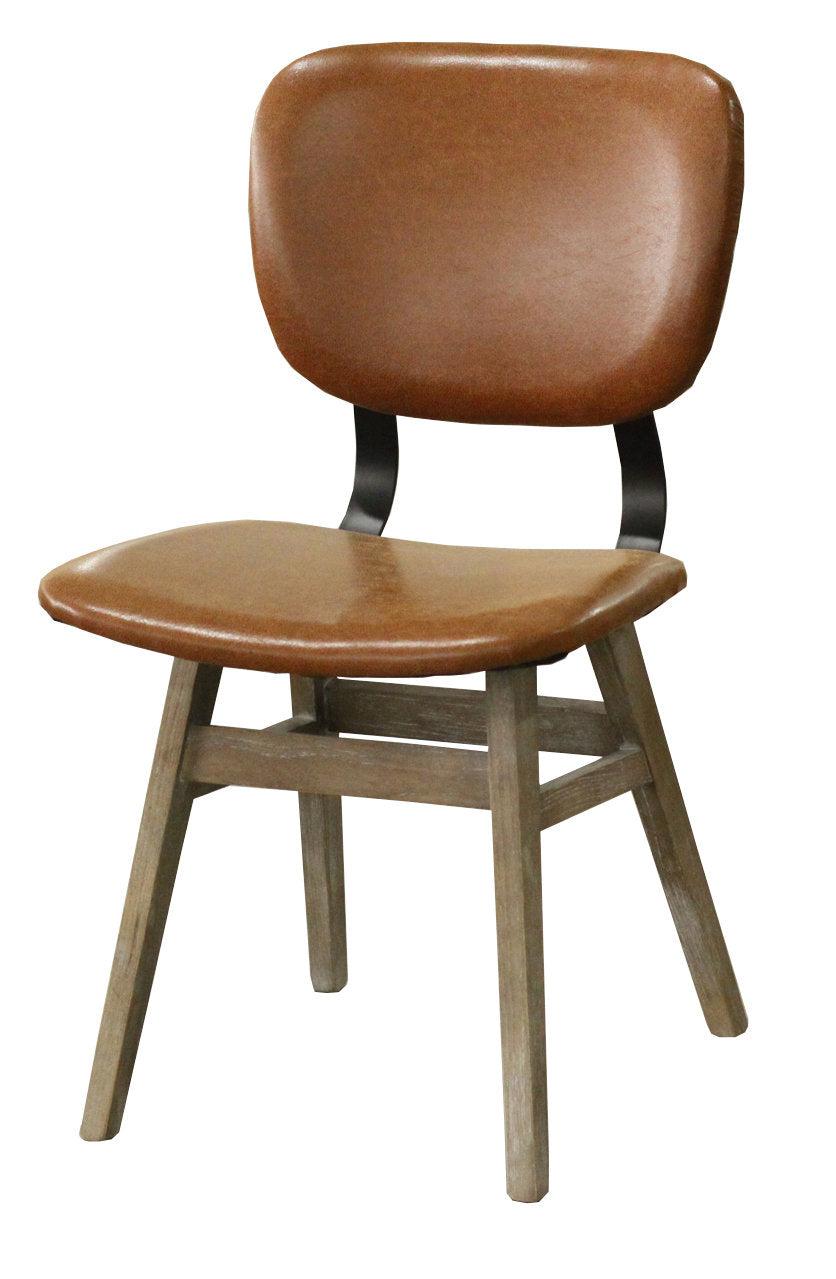 LH Home Fraser Dining Chair - Tan Brown