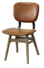 LH Home Fraser Dining Chair - Tan Brown