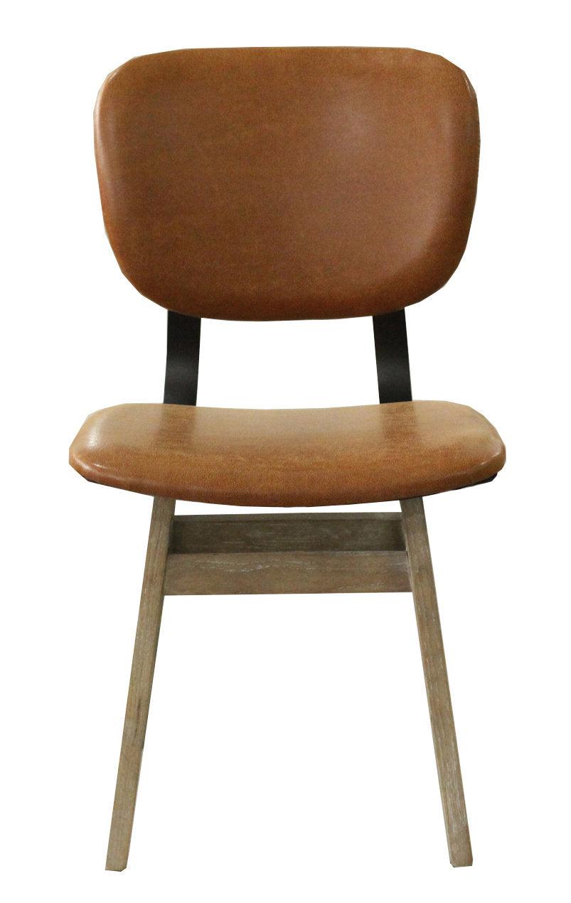 LH Home Fraser Dining Chair - Tan Brown