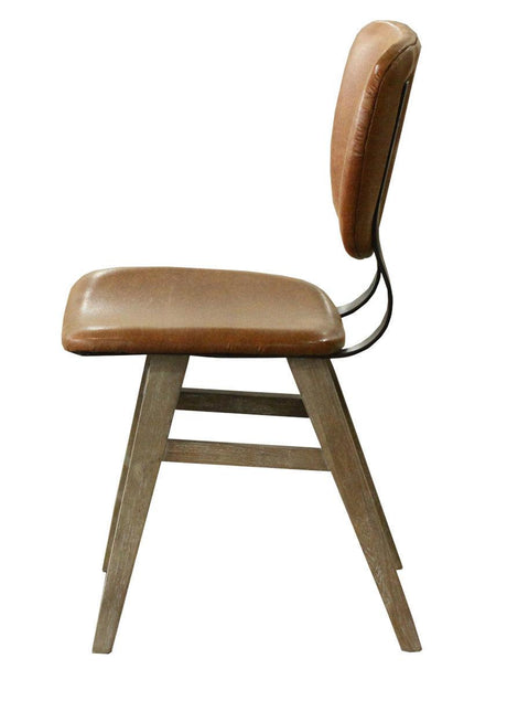 LH Home Fraser Dining Chair - Tan Brown