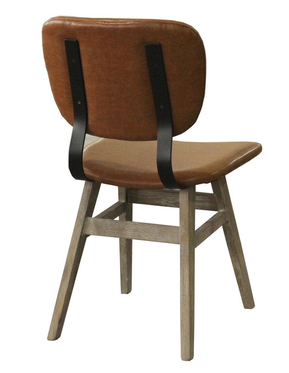 LH Home Fraser Dining Chair - Tan Brown