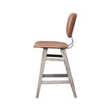 LH Home Fraser Counter Stool - Tan Brown