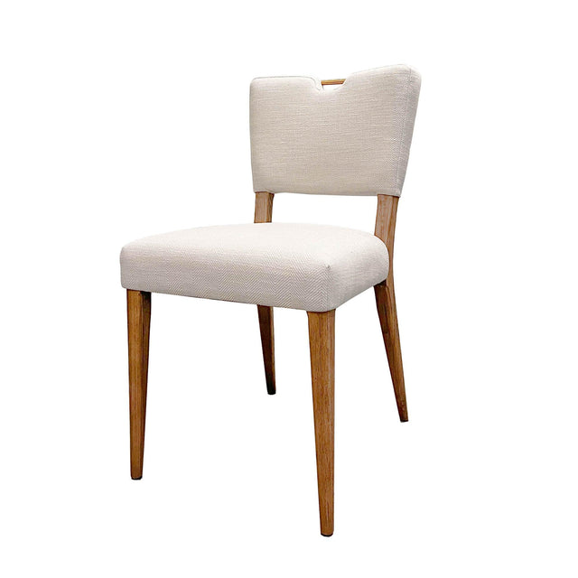 LH Home Luella Dining Chair - Sandy Beige/Cool Brown Legs