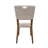 LH Home Luella Dining Chair - Sandy Beige/Cool Brown Legs