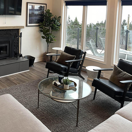 LH Home Junior Arm Chair - Black