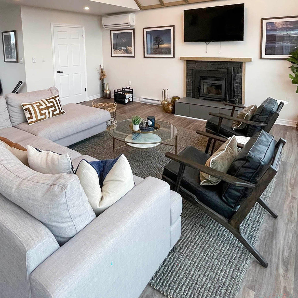 LH Home Junior Arm Chair - Black