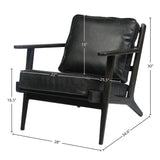 LH Home Junior Arm Chair - Black