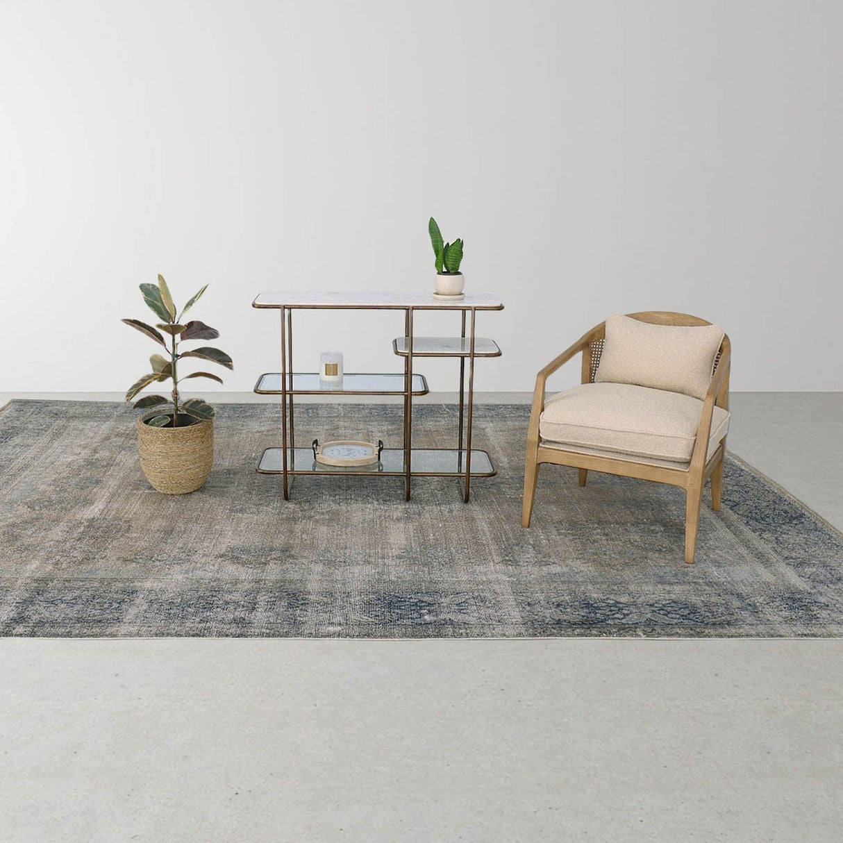 LH Home Rosa Club Chair - Sand Boucle