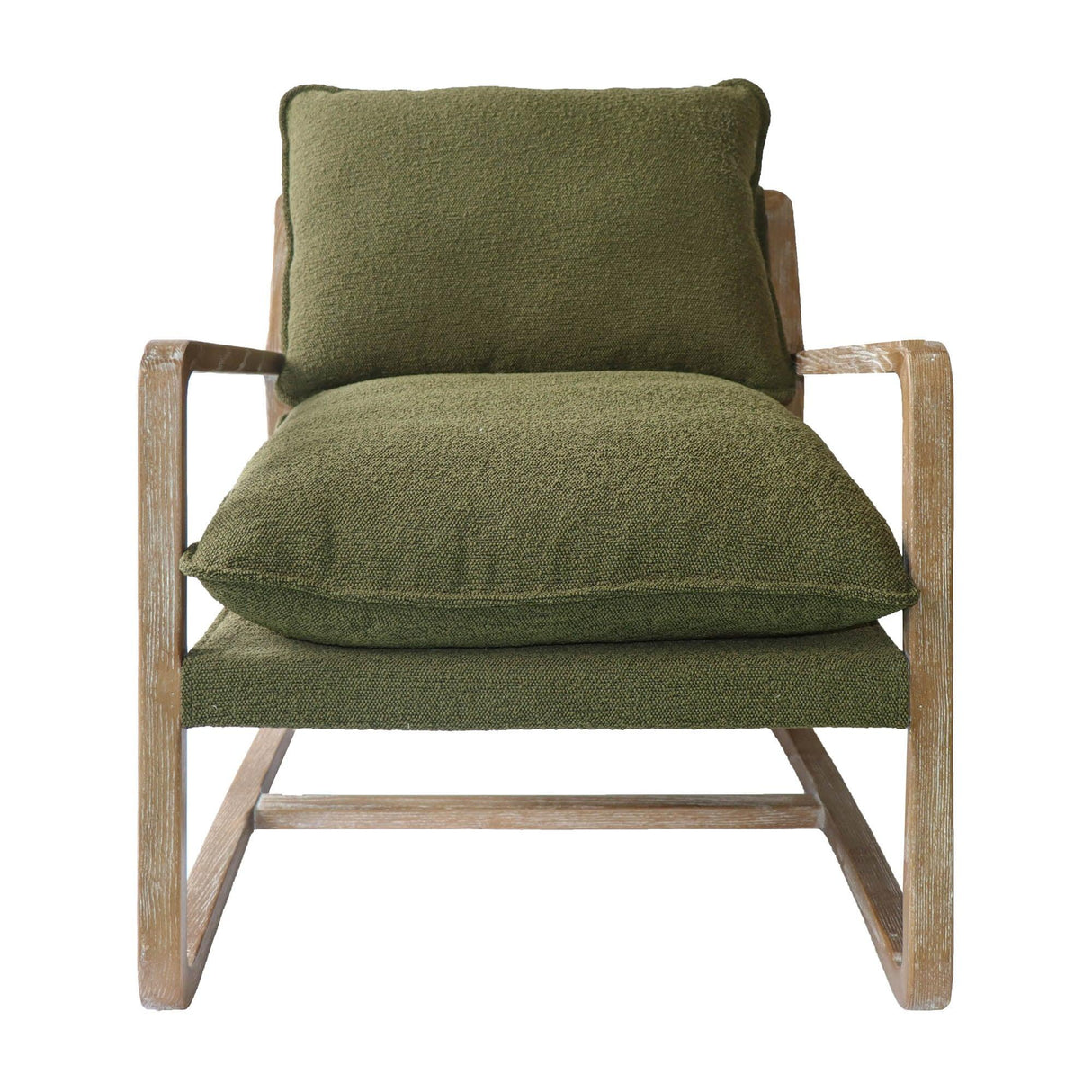 LH Home Huntington Club Chair - Moss Boucle