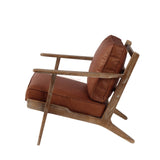 LH Home Junior Arm Chair - Saddle Brown