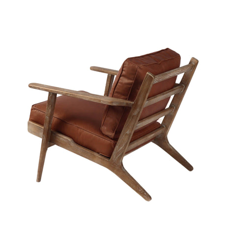 LH Home Junior Arm Chair - Saddle Brown