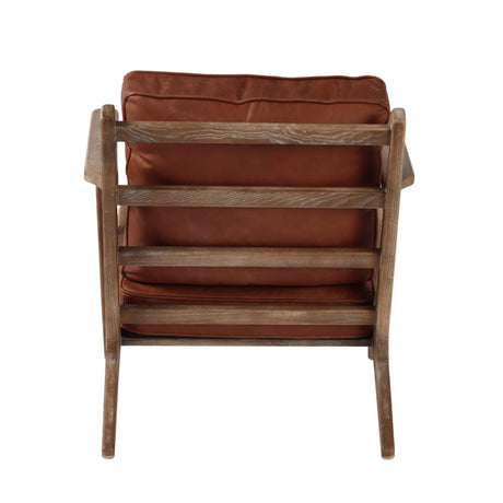 LH Home Junior Arm Chair - Saddle Brown