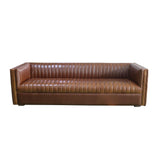 LH Home Channel Sofa - Camel Brown