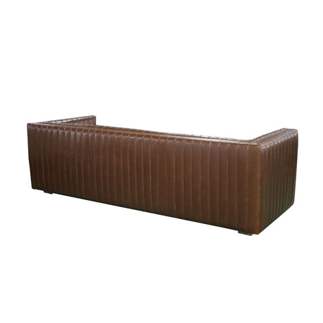 LH Home Channel Sofa - Camel Brown