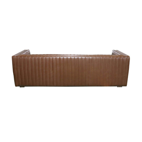 LH Home Channel Sofa - Camel Brown