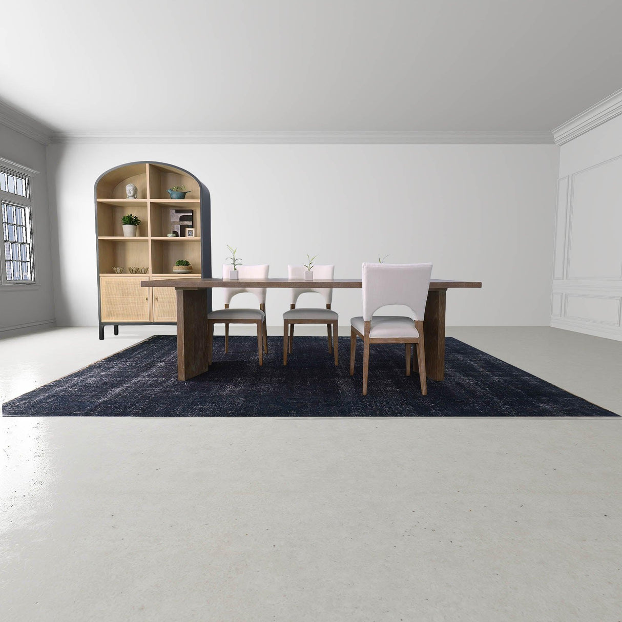 LH Home Fraser Rectangular Dining Table