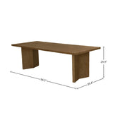 LH Home Fraser Rectangular Dining Table