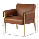 LH Home Forest Club Chair - Saddle
