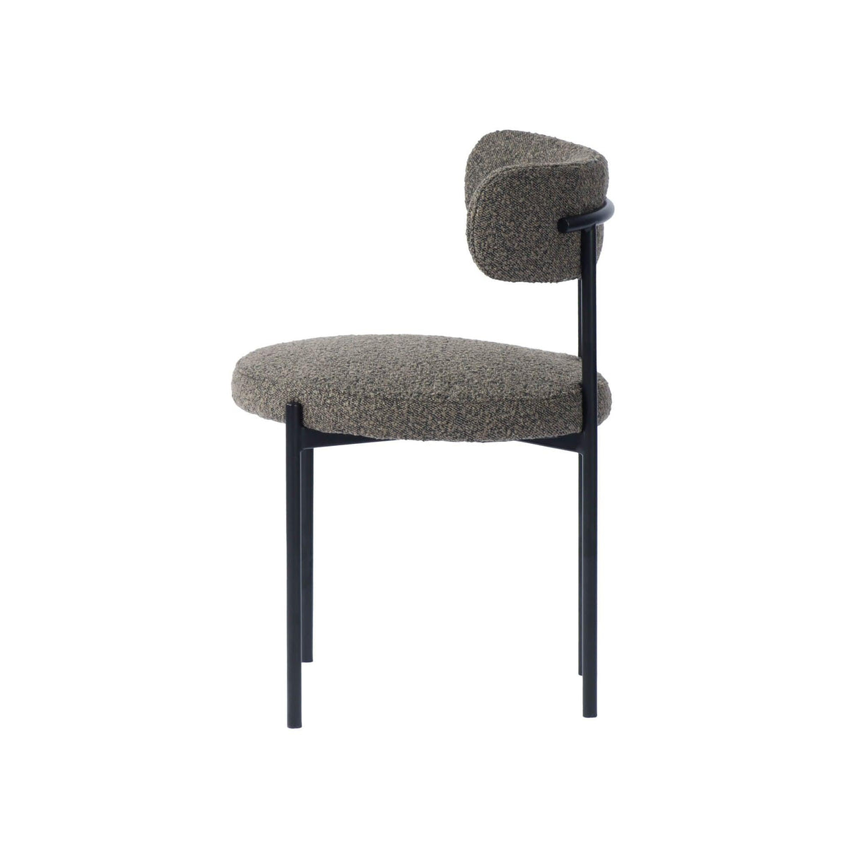 LH Home Cleo Dining Chair - Brown Boucle