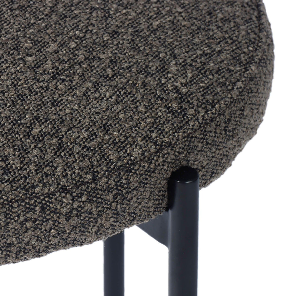 LH Home Cleo Dining Chair - Brown Boucle