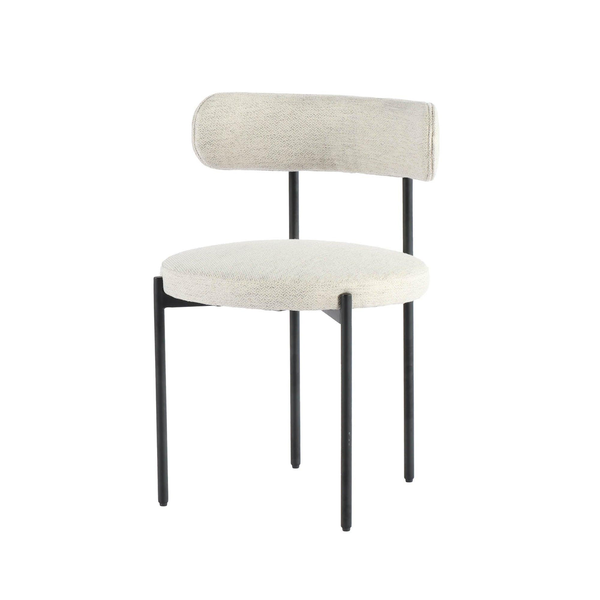 LH Home Cleo Dining Chair - Macadamia Travertine