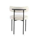 LH Home Cleo Dining Chair - Macadamia Travertine