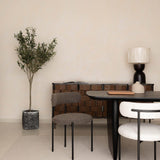 LH Home Cleo Dining Chair - Macadamia Travertine