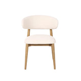 LH Home Milo Dining Chair - Savile Flax (TH)