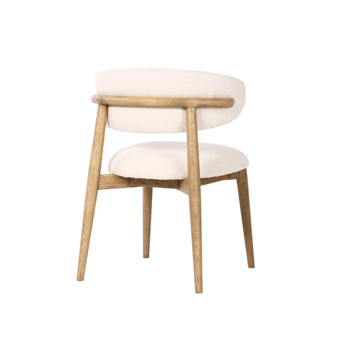 LH Home Milo Dining Chair - Savile Flax (TH)