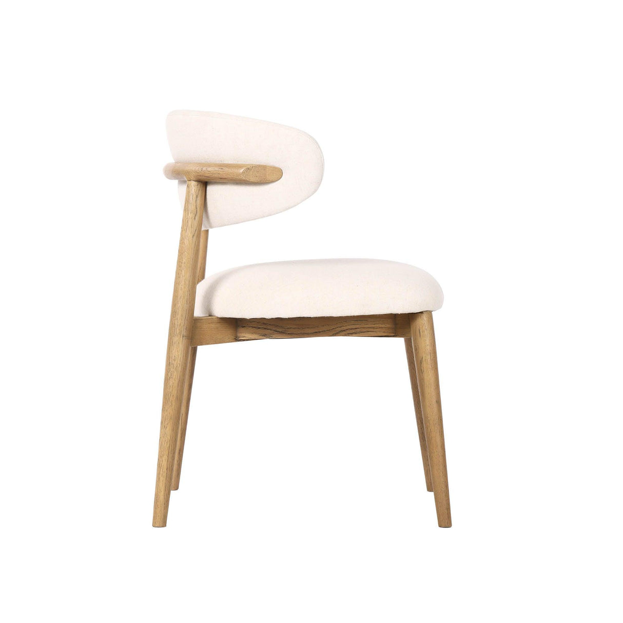 LH Home Milo Dining Chair - Savile Flax (TH)