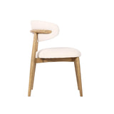 LH Home Milo Dining Chair - Savile Flax (TH)