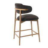 LH Home Milo Counter Stool - Slate Charcoal