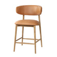 LH Home Milo Counter Stool - Hazelnut