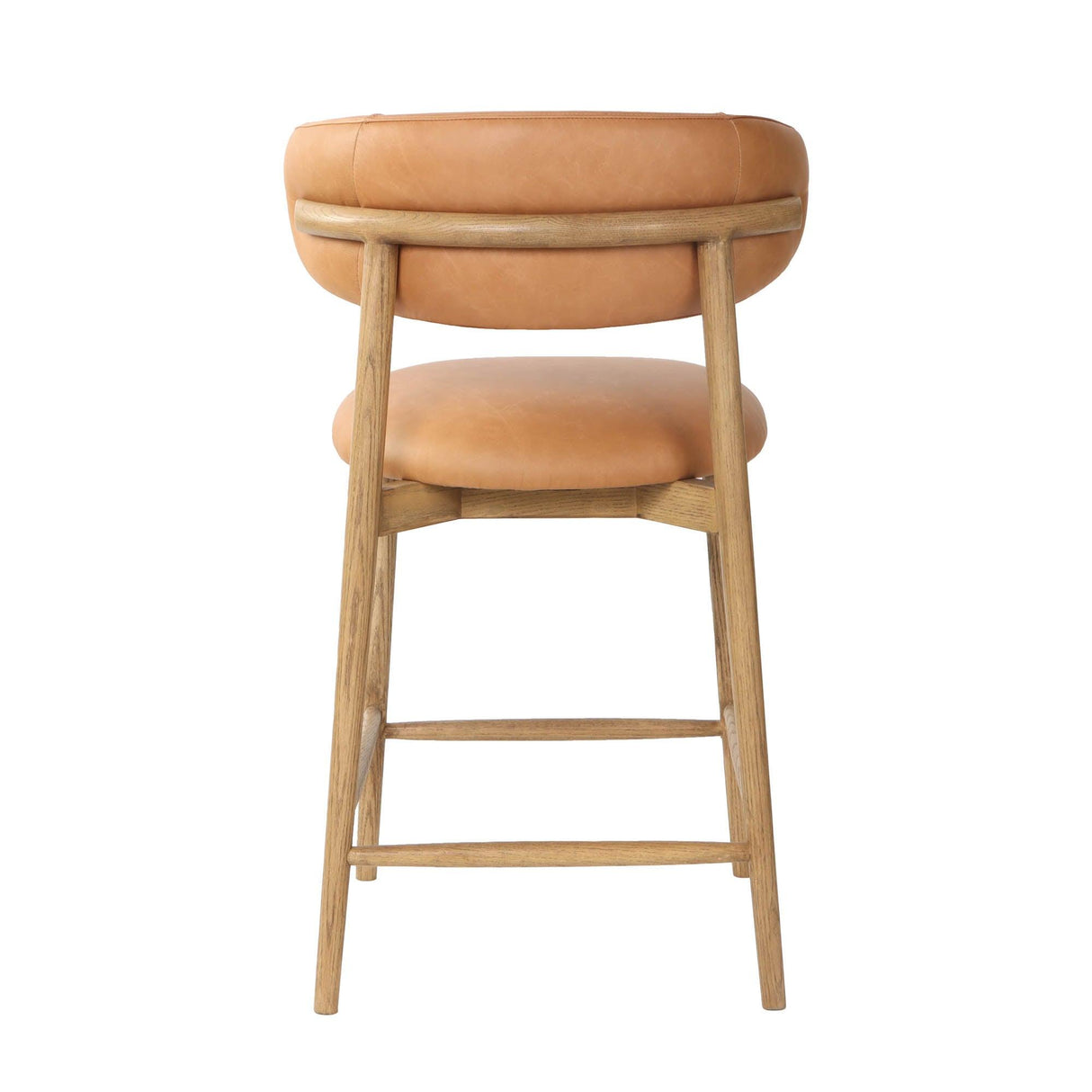 LH Home Milo Counter Stool - Hazelnut (TH)