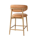 LH Home Milo Counter Stool - Hazelnut (TH)
