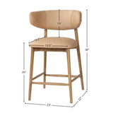 LH Home Milo Counter Stool - Nude (TH)