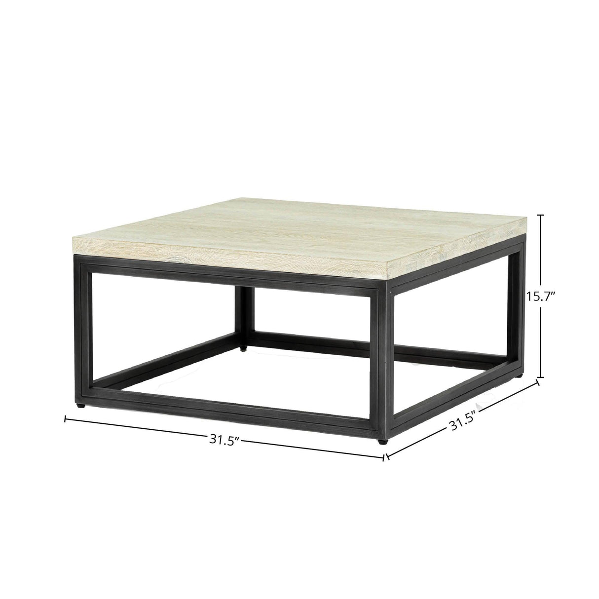 LH Home Starlight Square Coffee Table