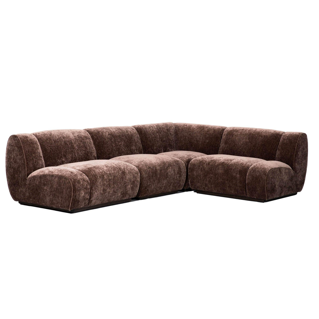 LH Home Sterling Modular - 4 Piece Armless Sectional