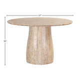 LH Home Truffle Round Dining Table