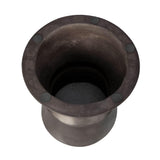 LH Home Concrete Hourglass Side Table - Bronze