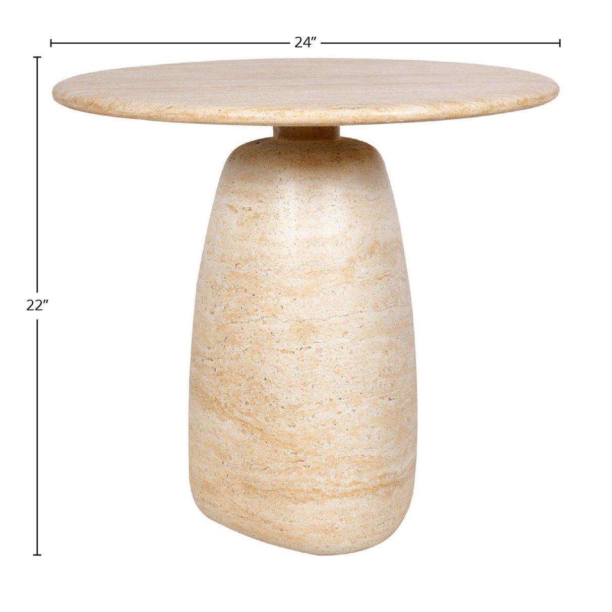 LH Home Olympia Side Table - Low