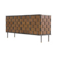 LH Home Bishop Sideboard - Brown Leather