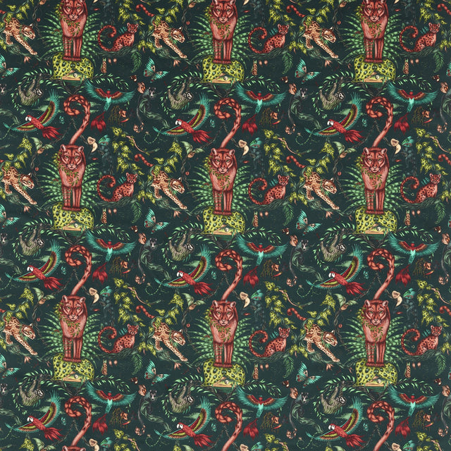 Clarke & Clarke BOSQUE DREAMS VELVET FOREST Upholstery Fabric