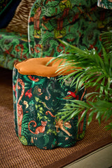 Clarke & Clarke BOSQUE DREAMS VELVET AQUAMARINE Upholstery Fabric