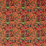Clarke & Clarke BOSQUE DREAMS VELVET CORAL Upholstery Fabric