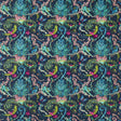 Clarke & Clarke BOSQUE DREAMS VELVET NAVY Upholstery Fabric