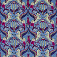 Clarke & Clarke ODYSSEY MYTHOS VELVET PERIWINKLE Upholstery Fabric