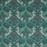 Clarke & Clarke ODYSSEY MYTHOS JACQUARD OLIVE Drapery Fabric