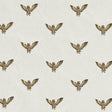 Clarke & Clarke OWL OF ATHENA GOLD EMBROIDERY Upholstery Fabric
