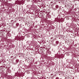 Clarke & Clarke PARADISE LOST PINK Upholstery Fabric